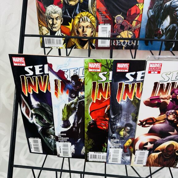 Secret Invasion 1-3 Who Do You Trust 2nd Print, 3-8 & Requiem Lot Skrulls - Picture 7 of 7